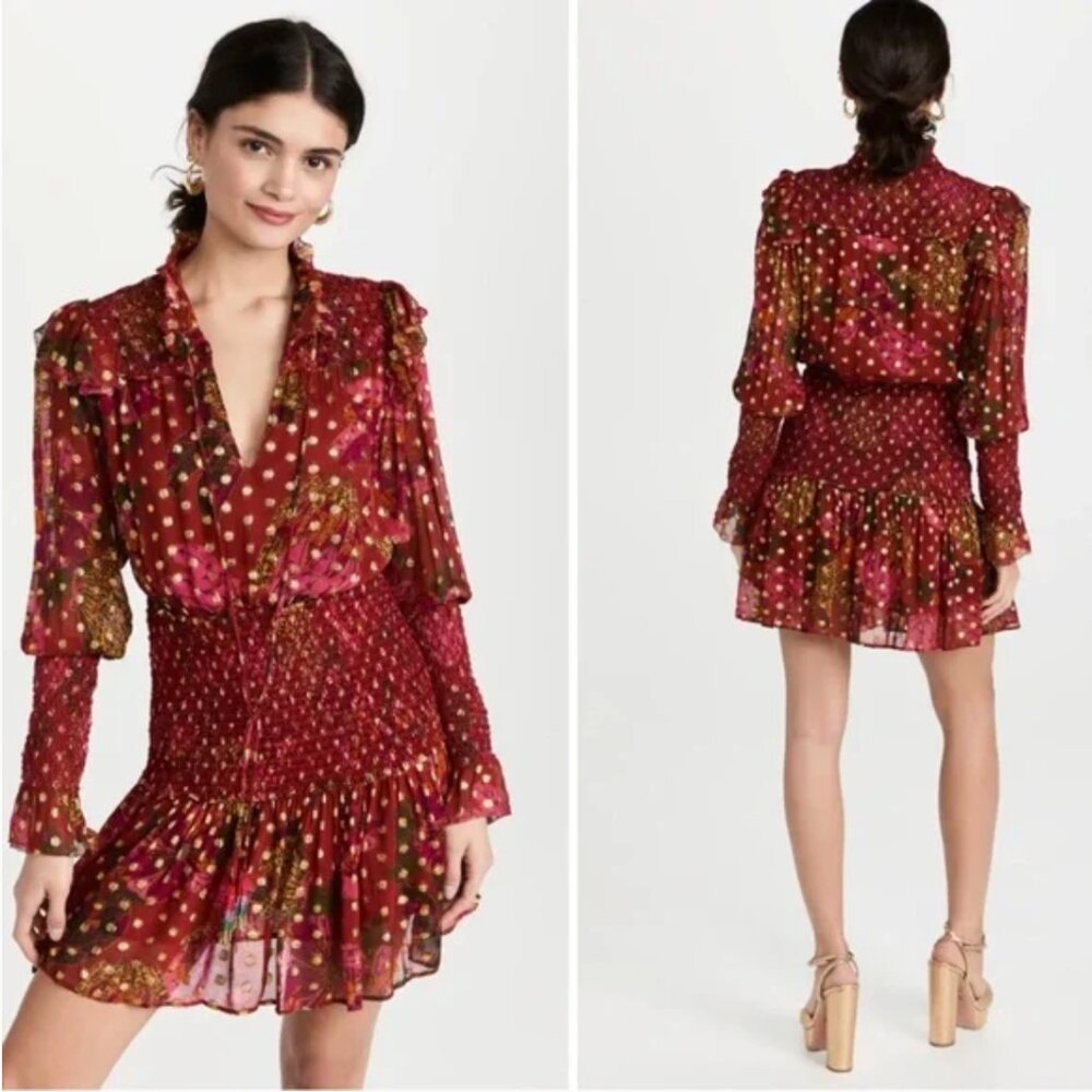 NWT Farm Rio Banana Flowers Mini Dress - XS
